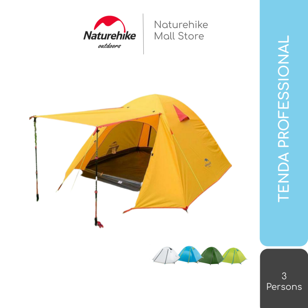 TENDA PROFESSIONAL 3 NATUREHIKE NH18Z033-P CAMPING 3P ORANG P SERIES