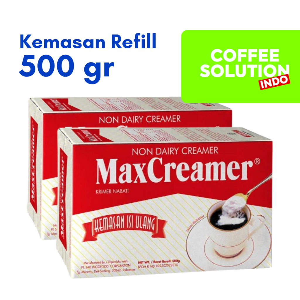 

MAX CREAMER 500G / KRIMER KEMASAN REFILL