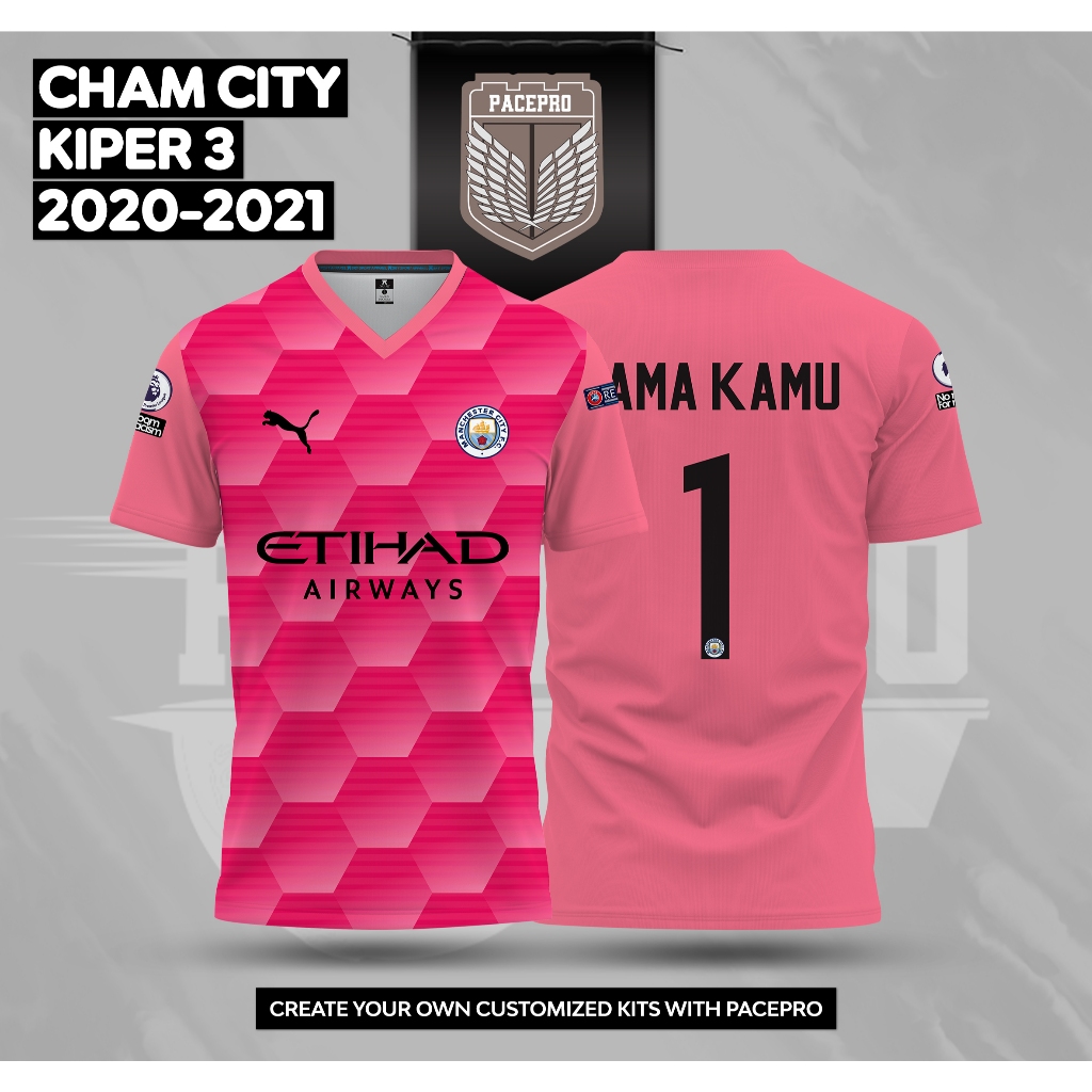 JERSEY BAJU CHAM C1TY KIPER 3 2020-2021 PENDEK FRee Custom Nama dan Nomor Untk Dewasa Dan Anak