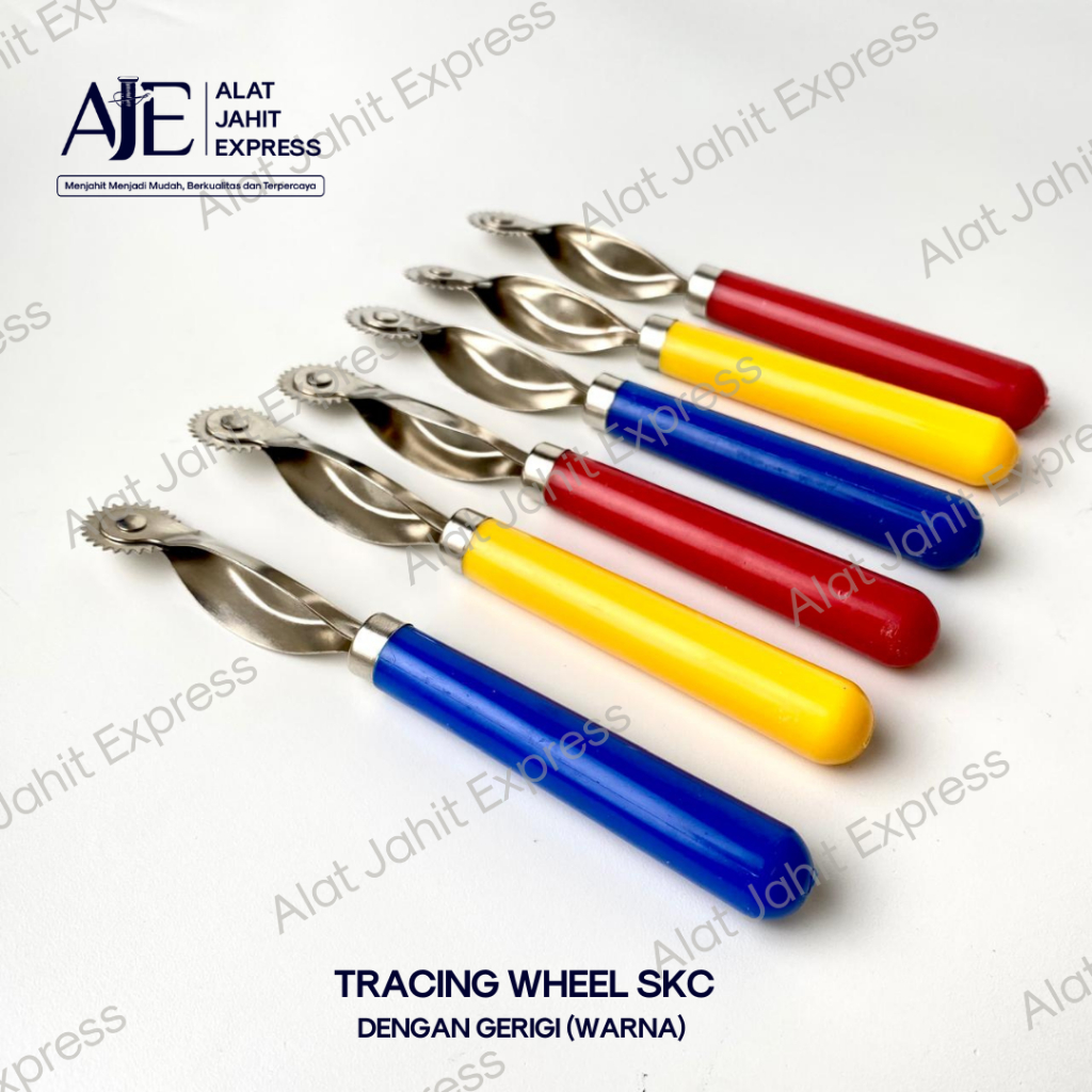 

Rader Gerigi Plastik Warna / Tracing Wheel Merk SKC Berwarna