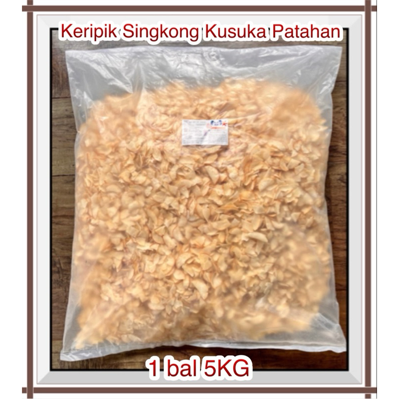 

5KG - Keripik Singkong Kusuka Patahan ( ORIGINAL ) 1 Bal 5 KG