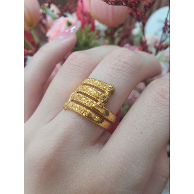 cincin spiral 3gram