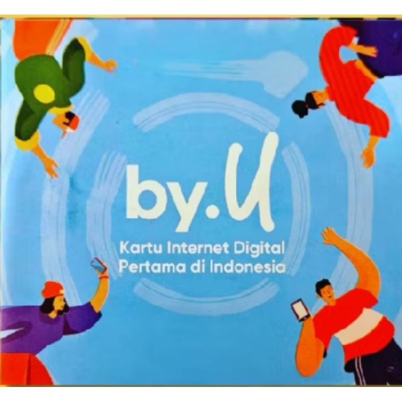 Kartu Perdana By.U 3GB Nasional Masa Aktif Selamanya
