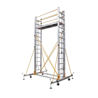 Krisbow Fixsteps Steger Perancah Scaffolding Multi Fungsi Aluminium 6.85 Mtr