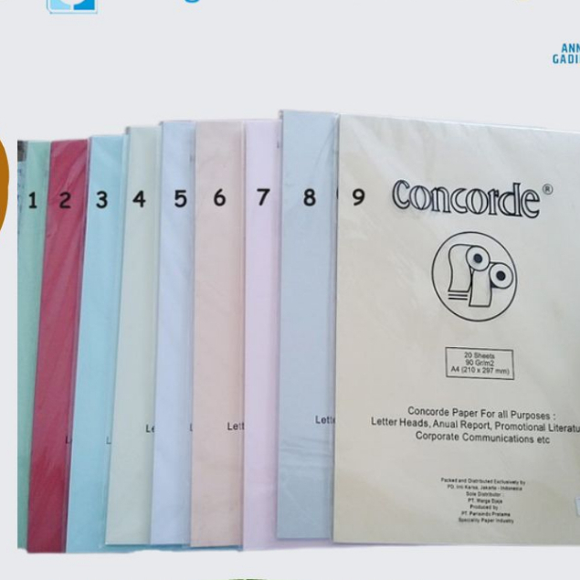 Concorde Kertas 90GR Ukuran A4 // Kertas Concorde A4