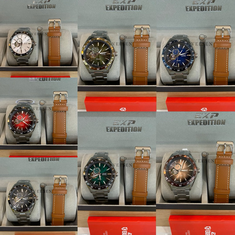 Jam Tangan Expedition E 6858 / EXP 6858 Automatic Original Pria