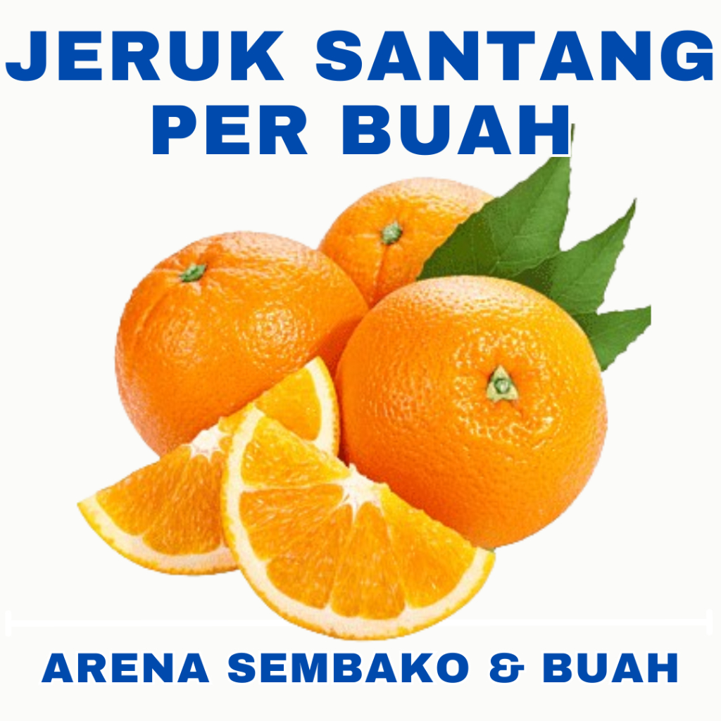 

(INSTANT/SAMEDAY ONLY) PROMOO BUAH JERUK SANTANG PER BUAH / PCS / BIJI ARENA BUAH CIKARANG