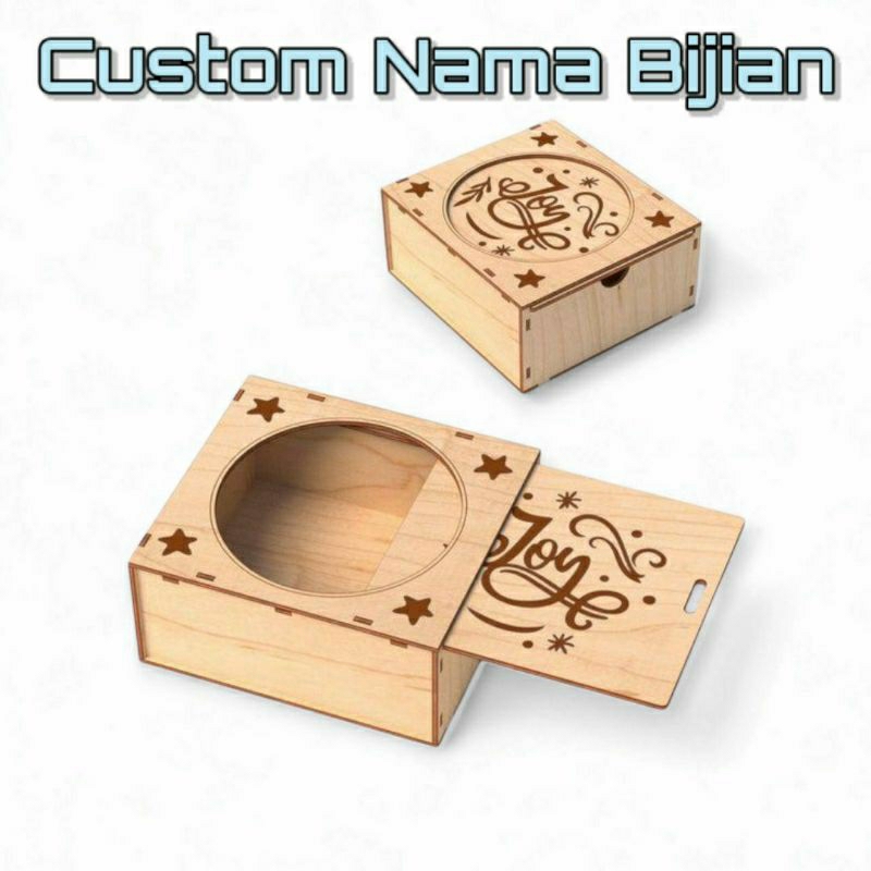 

box kayu unik, kotak hadiah lucu, giftbox
