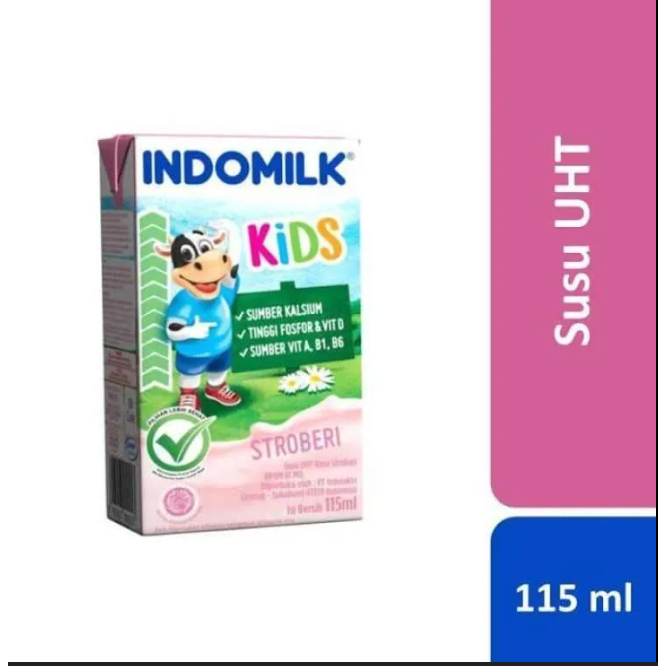 

Indomilk Susu UHT Strawberry 115ml