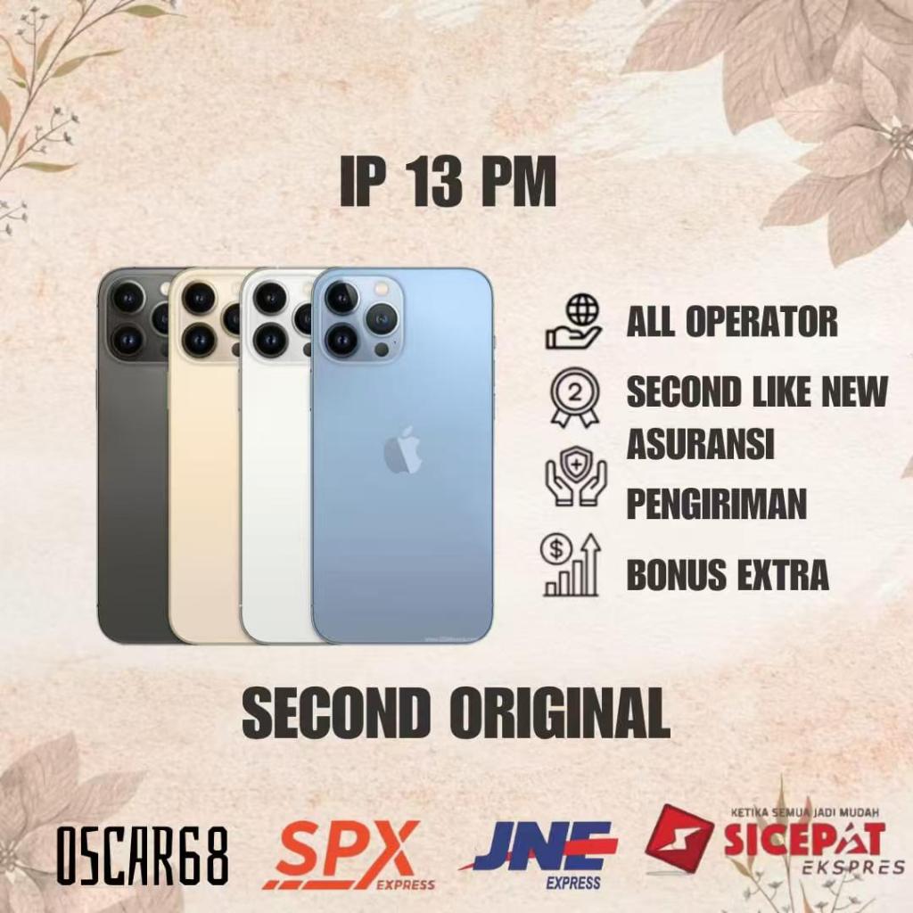 iPhone 13 Pro Max SECOND ORIGINAL 13 ProMax Second Mulus Fullset