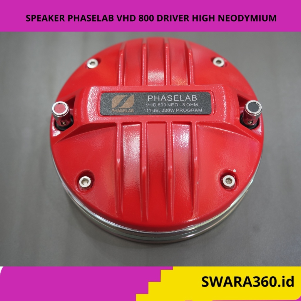 Speaker phaselab VHD350 VHD800 driver high neodymium