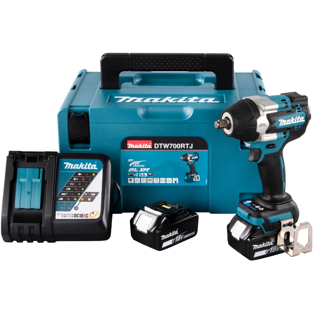 Mesin Buka Baut Makita DTW 700 RTJ Cordless Impact Wrench DTW700RTJ