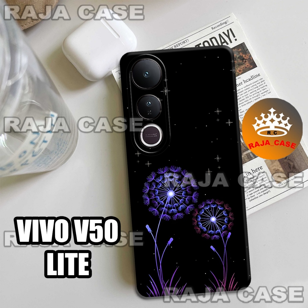 Rc39/Softase karet VIVO V50 LITE - Motif Cewek - Case Hp VIVO V50 LITE - Casing VIVO V50 LITE  - Sil