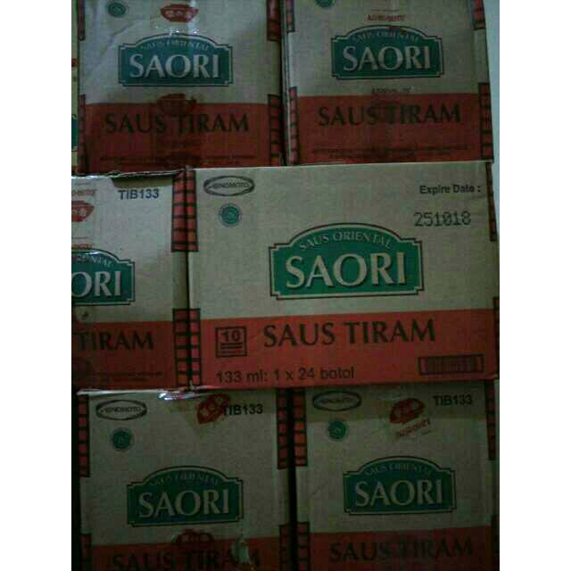 

Saori saos Tiram Saori 135 ml 1DUS ISI 24 PCS