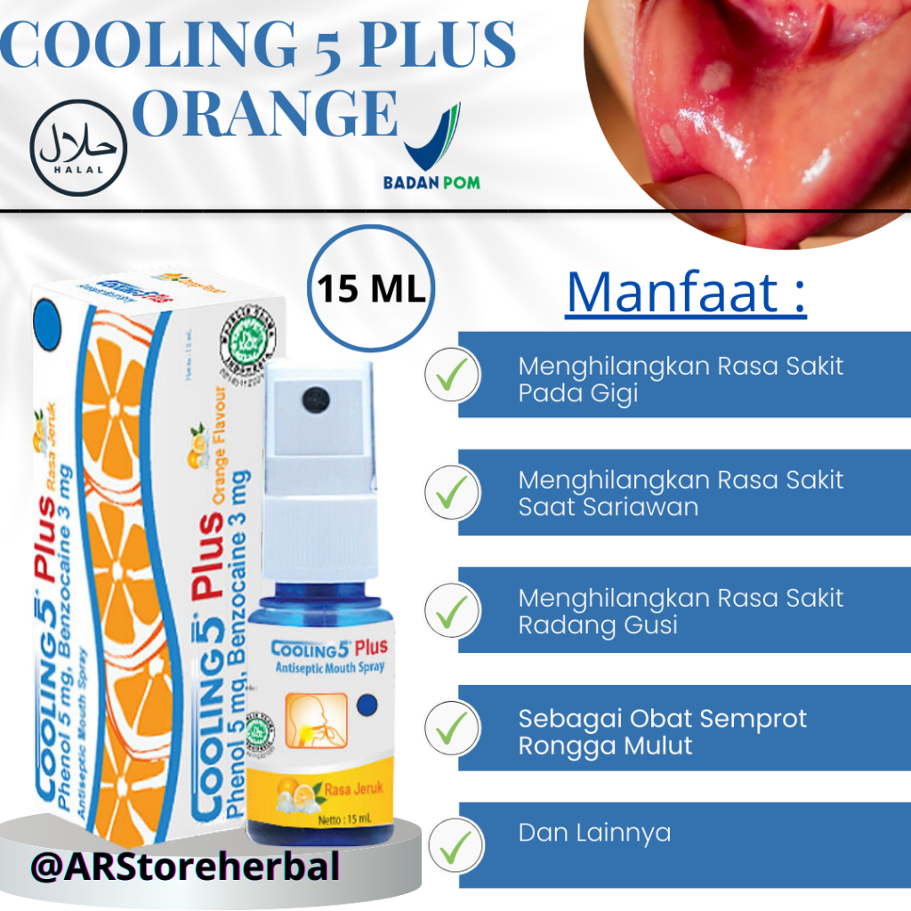 (TERMURAH) Obat Sariawan AMPUH Untuk Gusi Bengkak Sariawan Mulut Lidah Bibir AMPUH 100% BPOM