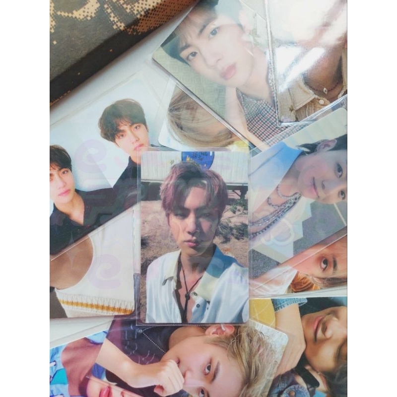 OFFICIAL PHOTOCARD BUTTER LUCKYDRAW LD SEOKJIN JIN BTS