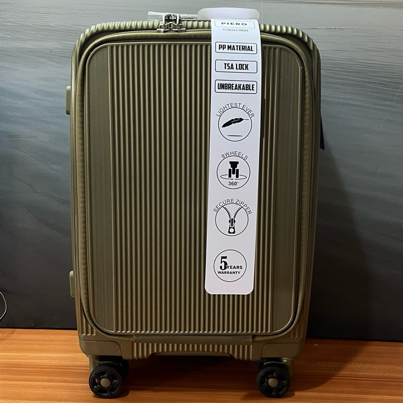 Koper Condotti cabin size 20inc Hijau