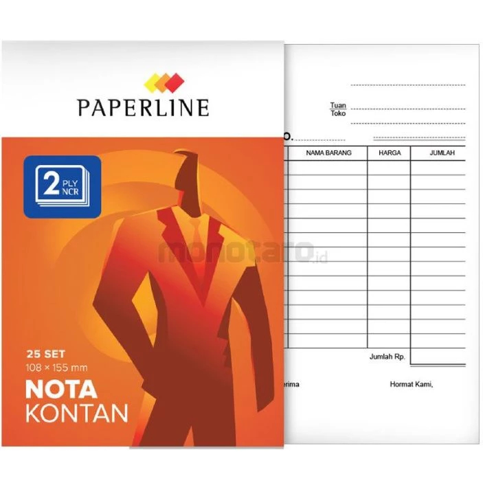 

BUKU NOTA KONTAN KECIL 2 PLY RANGKAP PAPERLINE (SATUAN)