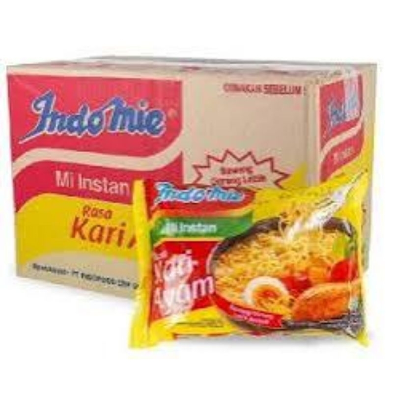 

Indomie Kari ayam 1 dus