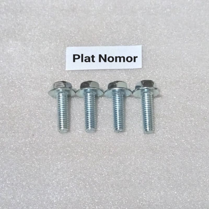 Baut Full Set Cover Bodi Body Plat Nomor Honda Sonic 125 RS Old / Lama Karbu