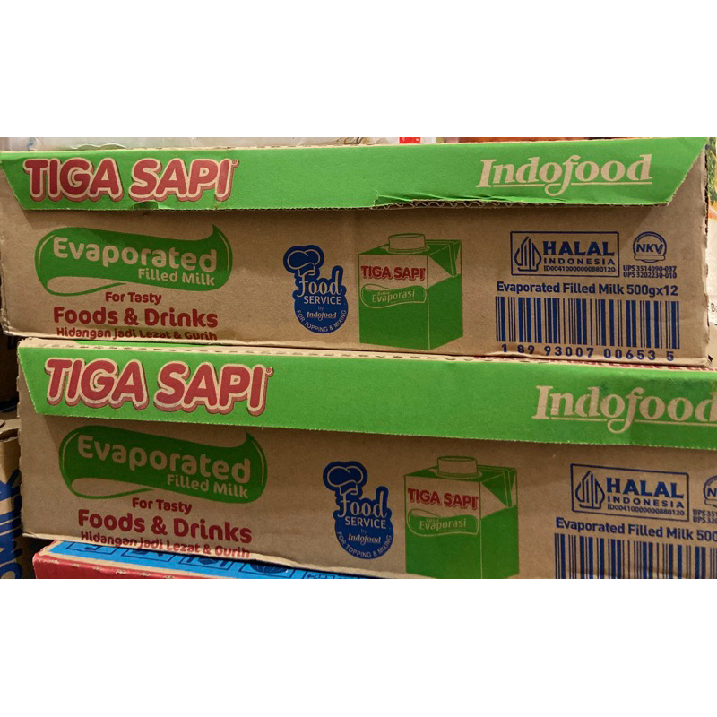 

Tiga sapi evaporasi 500g 12pc