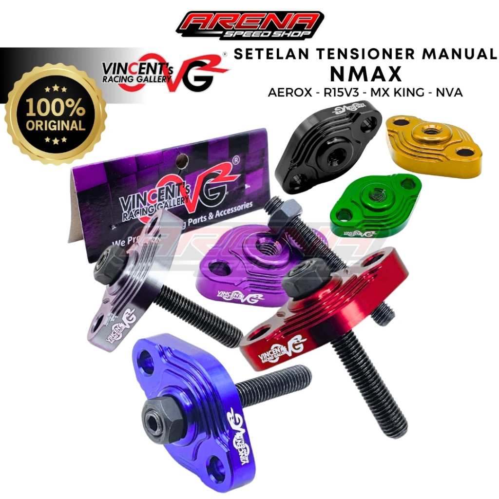 VRG Setelan Tensioner Manual Yamaha NMAX - Stelan Tensioner Racing Jupiter MX King Vixion Original