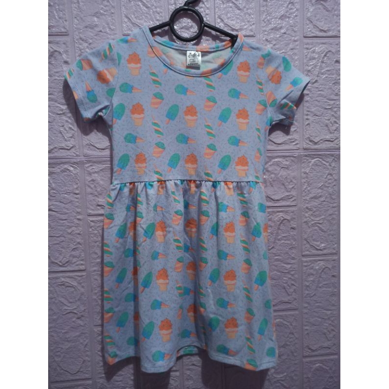 New - Dress anak Zad kids 3-4 tahun
