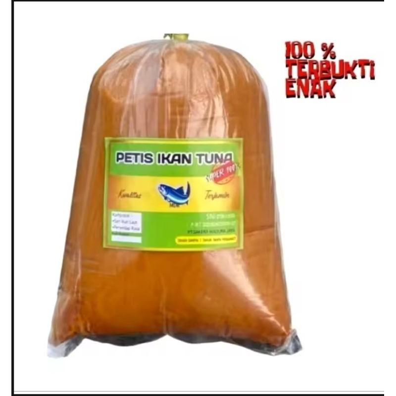 

[BEST SELLER]petis madura asli ikan tuna kemasan refil(plastik) terlaris/petis rujak/petis enak dan nikmat dan khas