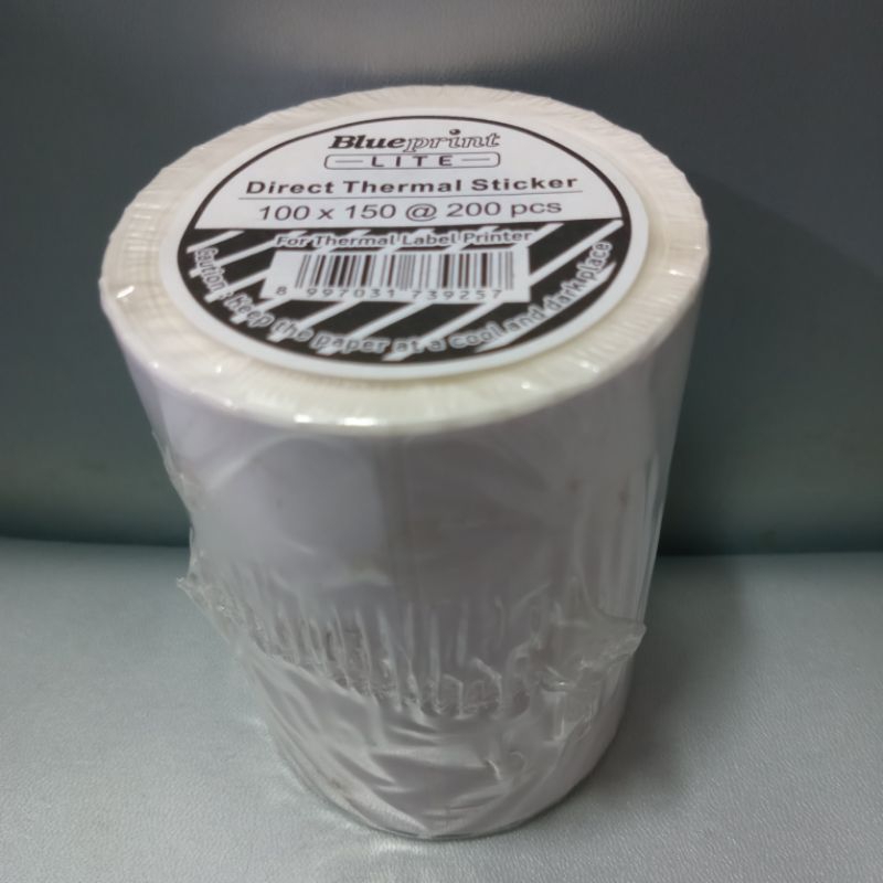 

Kertas Label Termal Stiker BluePrint Lite 100x150 mm Direct Thermal Sticker 100x150mm
