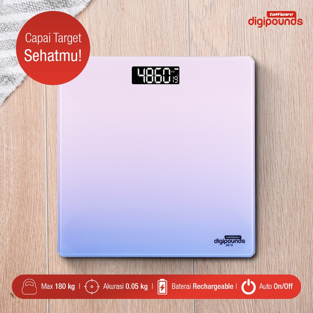 Timbangan Badan Digital USB 180kg / Timbangan Badan / Timbangan Badan Mini