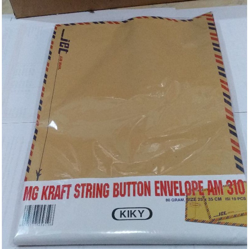 

Amplop Coklat Tali Airmail Lamaran Kerja 310 Kiky 80 Gr 1 Pack 50 Pcs