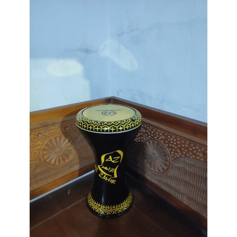 DARBUKA MOTIF AZ ZAHIR (free custom nama)
