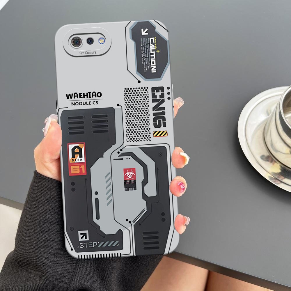 [BC01] Case Untuk Realme - Motif Mesin CPU Cyberpunk - Softcase Pro Camera, Casing HP, Pelindung HP,