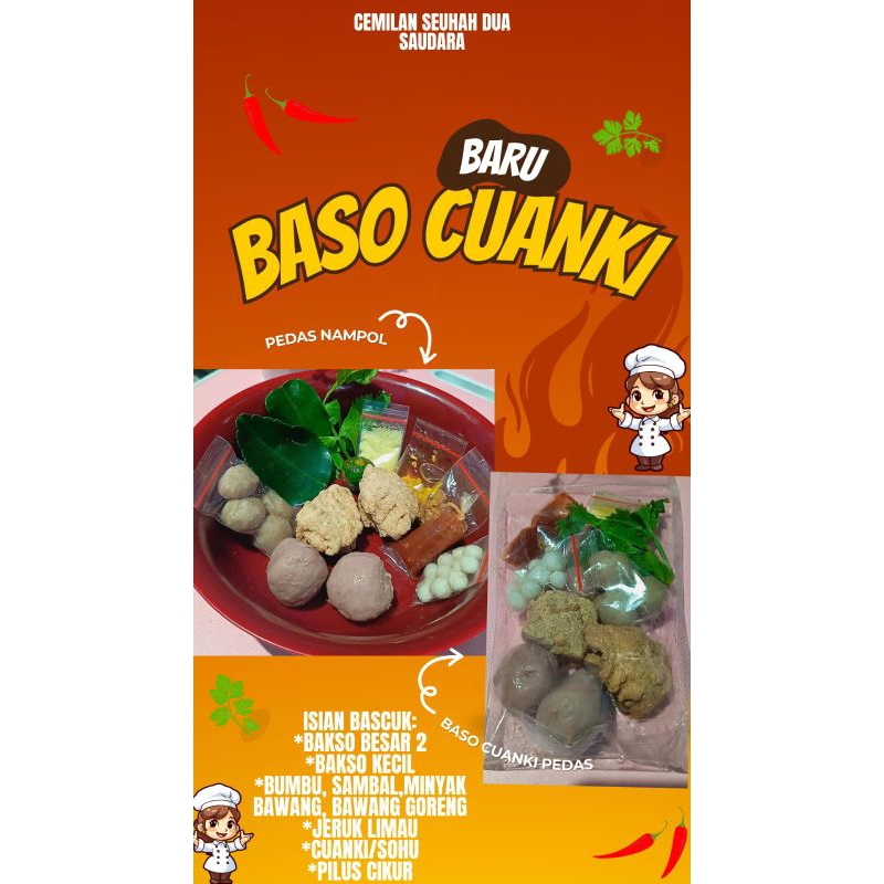 

Bakso cuanki kuah instan harga 1pcs(bungkus)