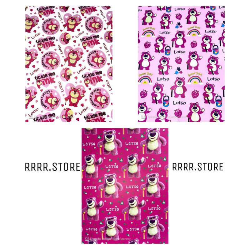 

Kertas Kado Sansan Wawa Doff isi 1 Lembar Lotso Fancy Paper SANWA