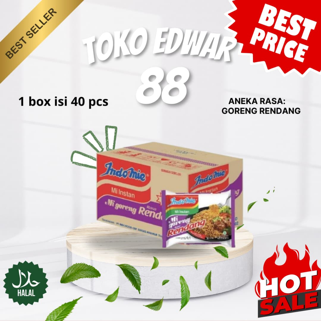 

INDOMIE GORENG RENDANG 1 DUS ISI 40 PCS