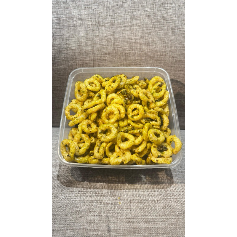 

Lanting Sambal Teri Pedas Gurih - Snack/Cemilan Garing Rumahan 250gr