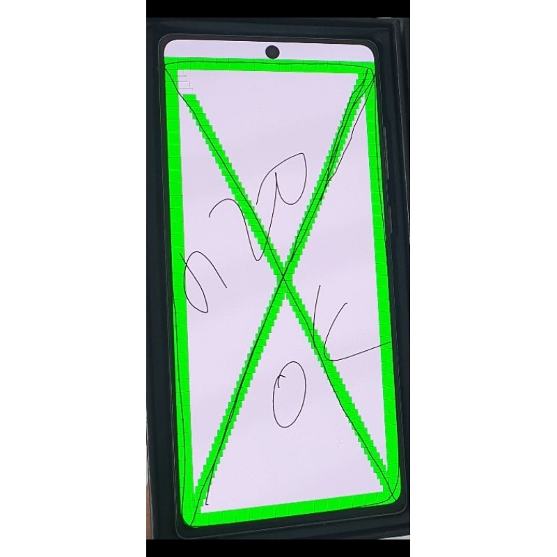 lcd samsung note 20 biasa original copotan