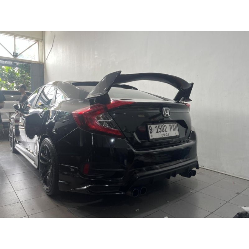 spoiler Honda Civic sedan wing spoiler Honda Civic sedan  turbo