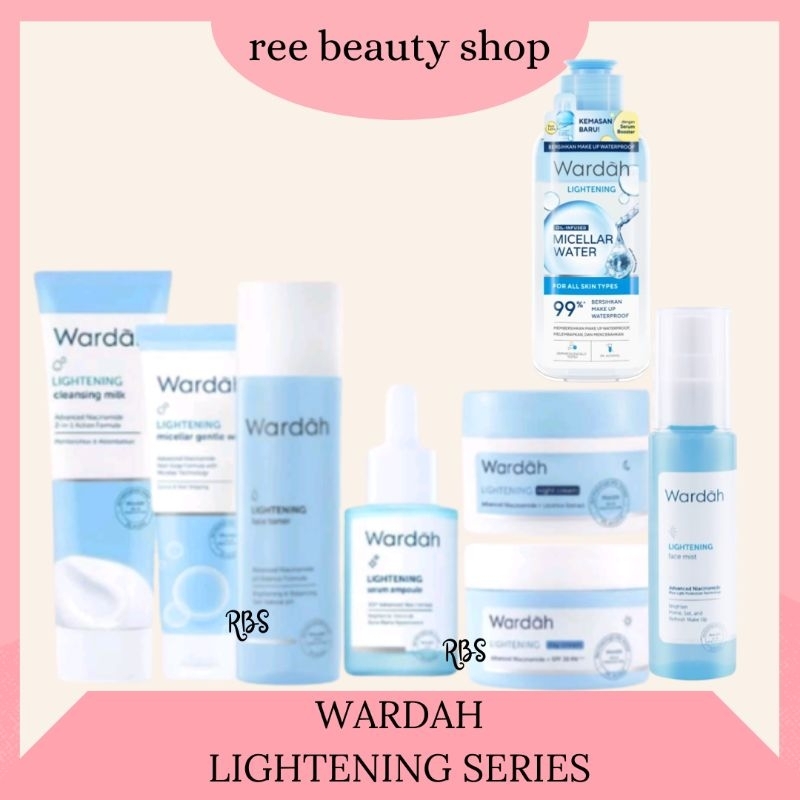 WARDAH Lightening Series Skincare Wardah Mencerahkan Kulit Kusam