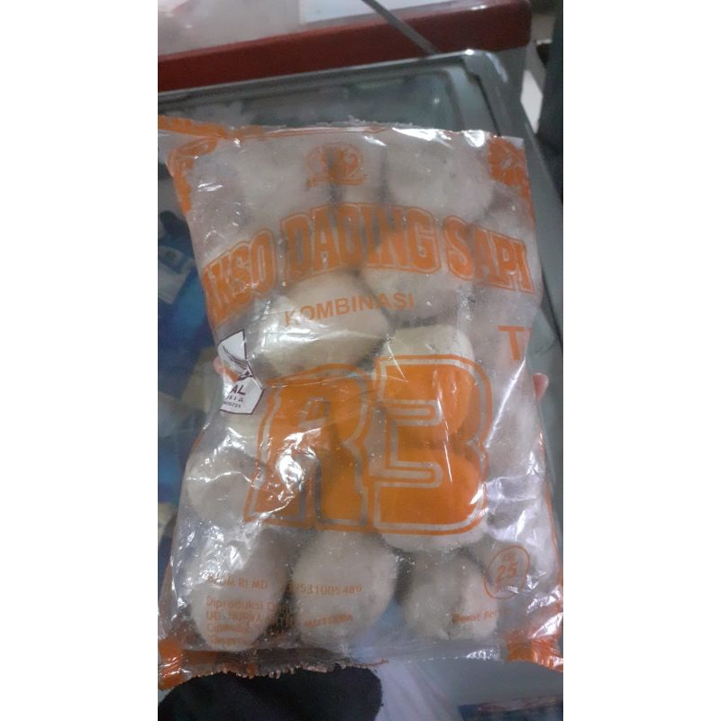 

Frozen bakso RB isi 25