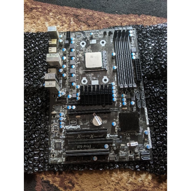 Motherboard Processor ASRock 970 Pro3 + AMD FX 8350 Normal
