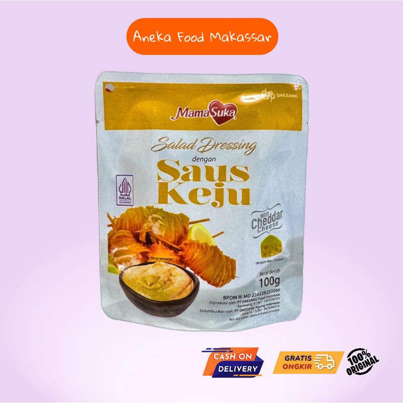 

MAMASUKA SAUS KEJU 100 gr MAKASSAR
