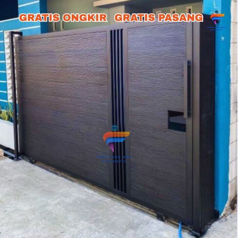 pagar / rumah / pagar rumah / pagar rumah minimalis modern / pagar rumah