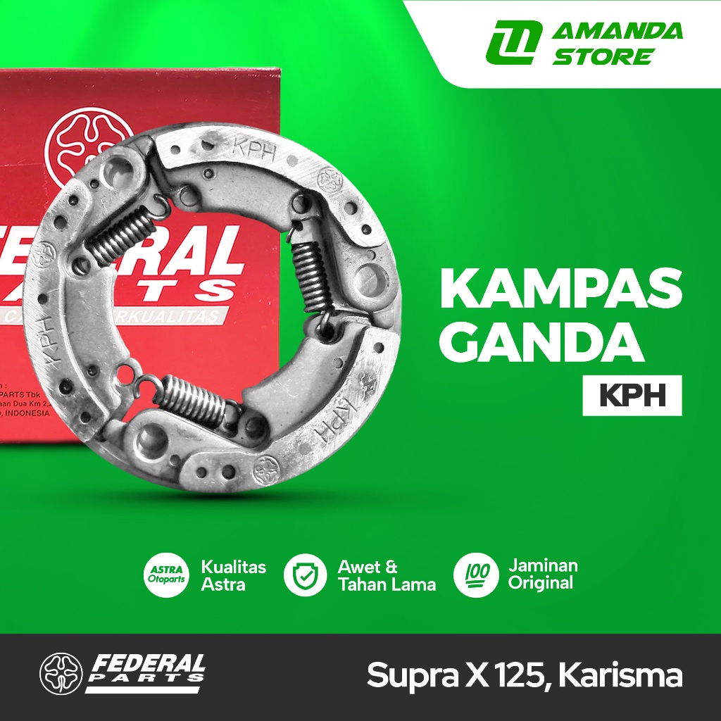 KAMPAS PRODO GANDA Supra X 125 Karisma (KPH) Original Federal Parts ORIGINAL Federal Parts