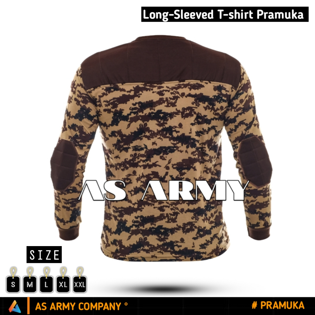 BAJU PRAMUKA KAOS LAPANGAN PRAMUKA LENGAN PANJANG