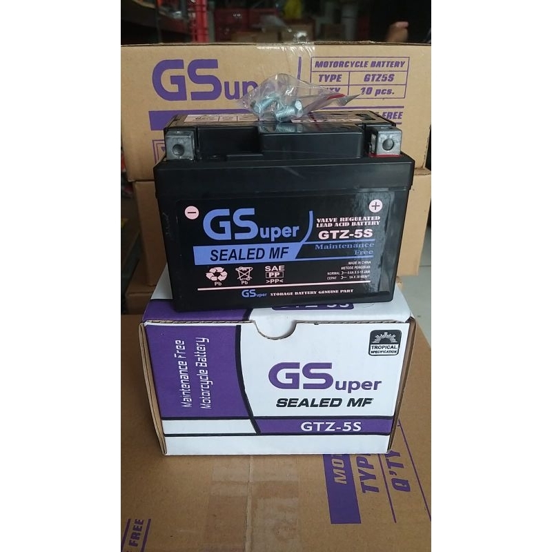 aki beat kharisma full kering 5 ampere GS