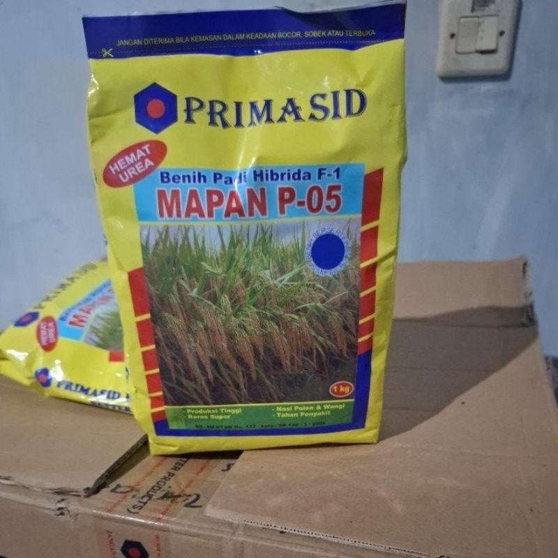 padi mapan benih padi hibrida f1 MAPAN 05 original 100%