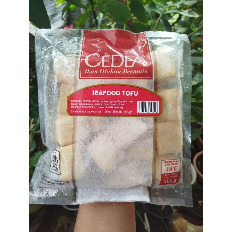 

Cedea Seafood Tofu Kemasan 500gram