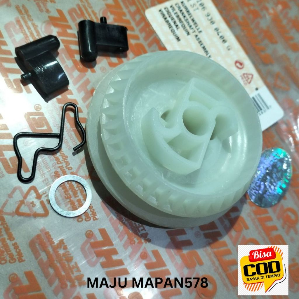 pulley starter sthil ms250/180/170 puli sthil sesuai gambar